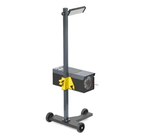 KraftWell HBA19DL1LX Прибор проверки света фар с лазерным наводчиком  (ИТАЛИЯ)