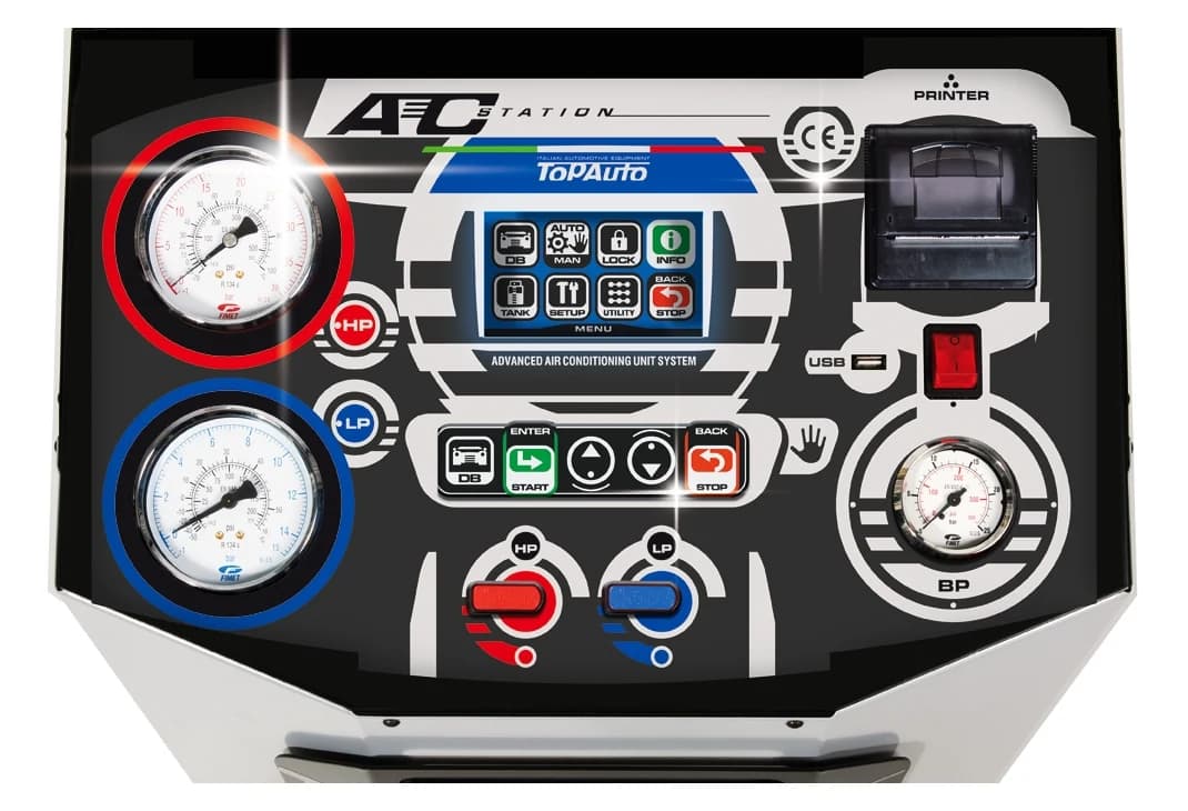Установки заправки кондиционеров RR700Touch