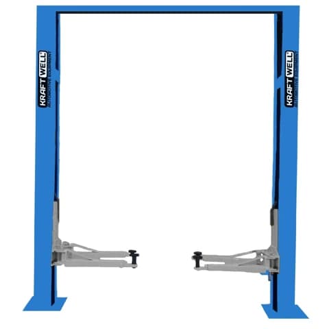 KraftWell KRW4DLU_blue Подъемник комплект 4 т, электрогидравлический