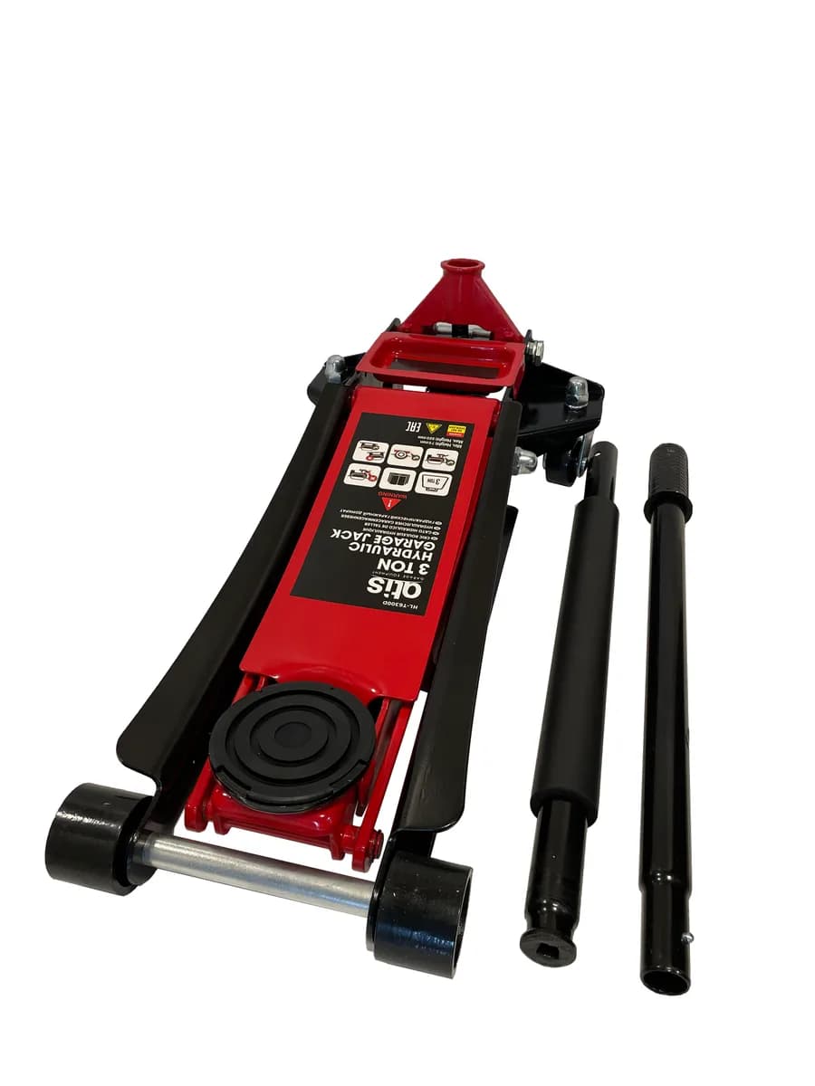 HL-T6300D Домкрат подкатной, низкопрофильный, двухпоршневой 3,0 т.