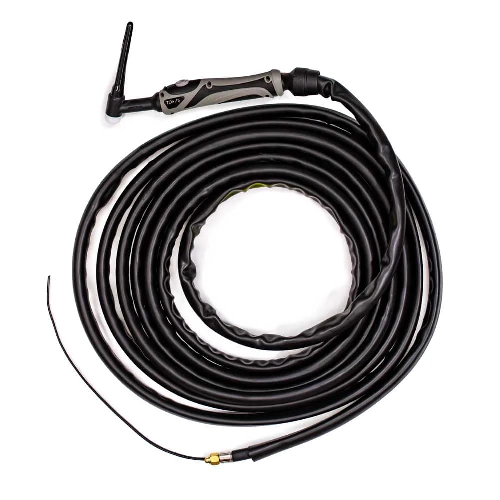 Горелка TIG 26F 180A(35%) M12x1, 8m гибкая (без управляющих разъемов)