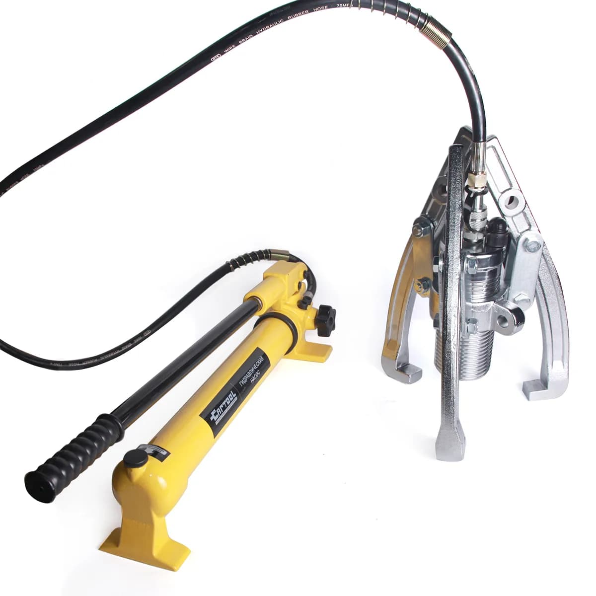 CT-20700 Съемник гидравлический 20 т с выносным насосом Car-Tool CT-20700
