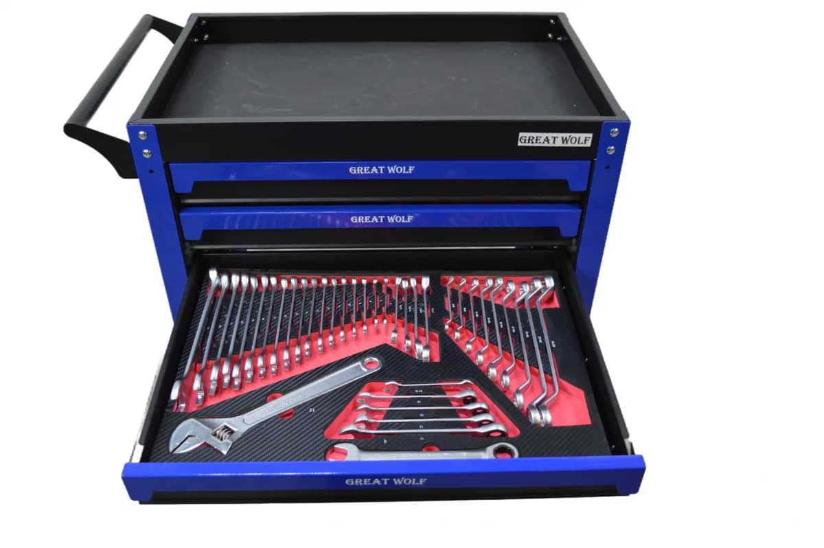 Тележки инструментальные GW-3ST2 Blue
