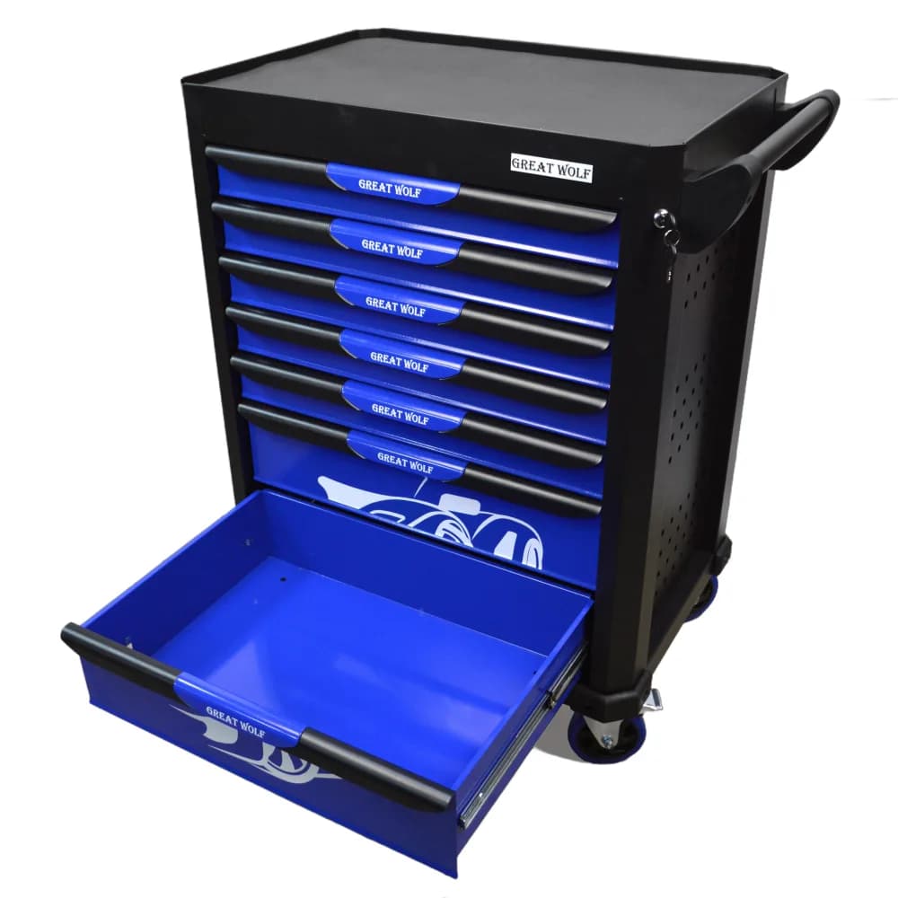 Тележки инструментальные GW-7ST Blue