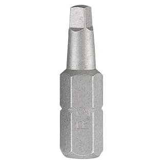 Вставка (бита) торцевая 1/4", Square, №0, 25 мм, квадратная KING TONY 102500R
