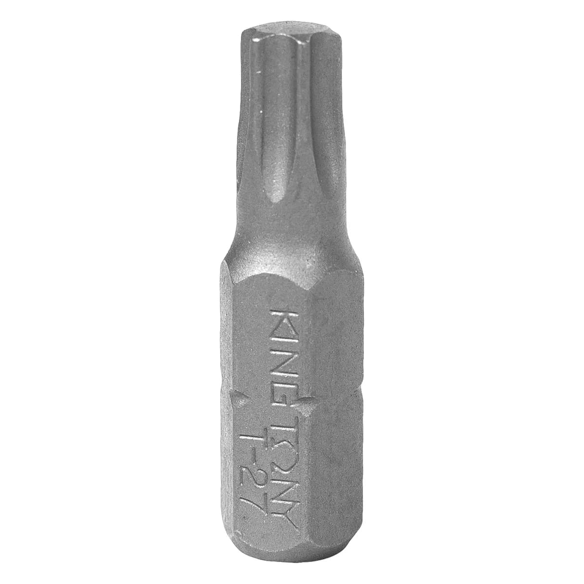 Вставка (бита) торцевая 1/4", Torx, T27, 25 мм KING TONY 102527T