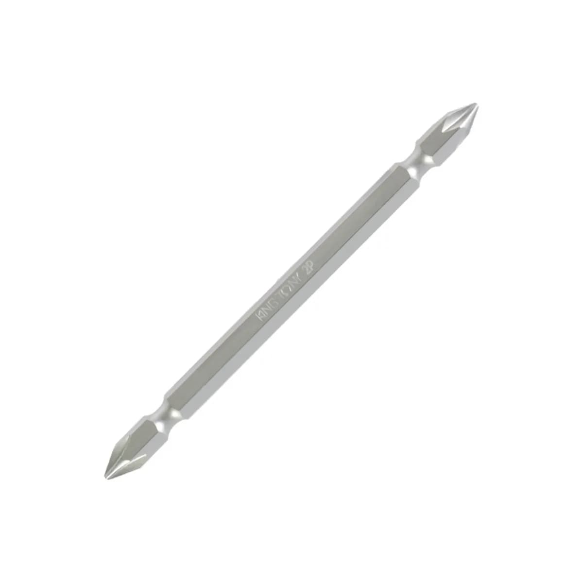 Вставка (бита) торцевая 1/4", Phillips, PH2, 110 мм, двухсторонняя, для шуруповерта KING TONY 131102P