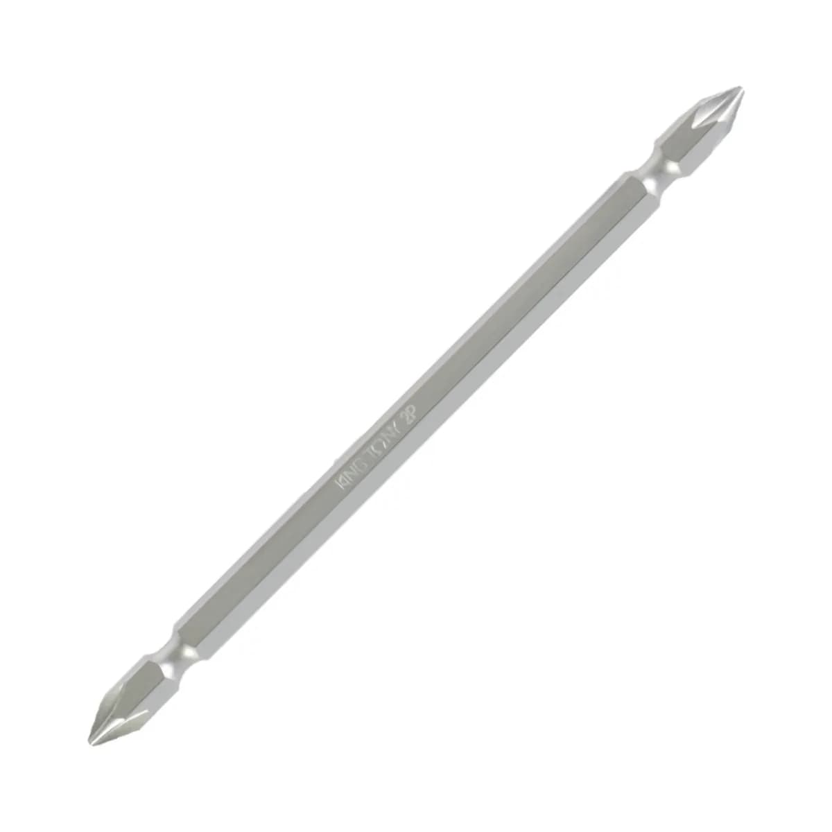 Вставка (бита) торцевая 1/4", Phillips, PH2, 150 мм, двухсторонняя, для шуруповерта KING TONY 131502P