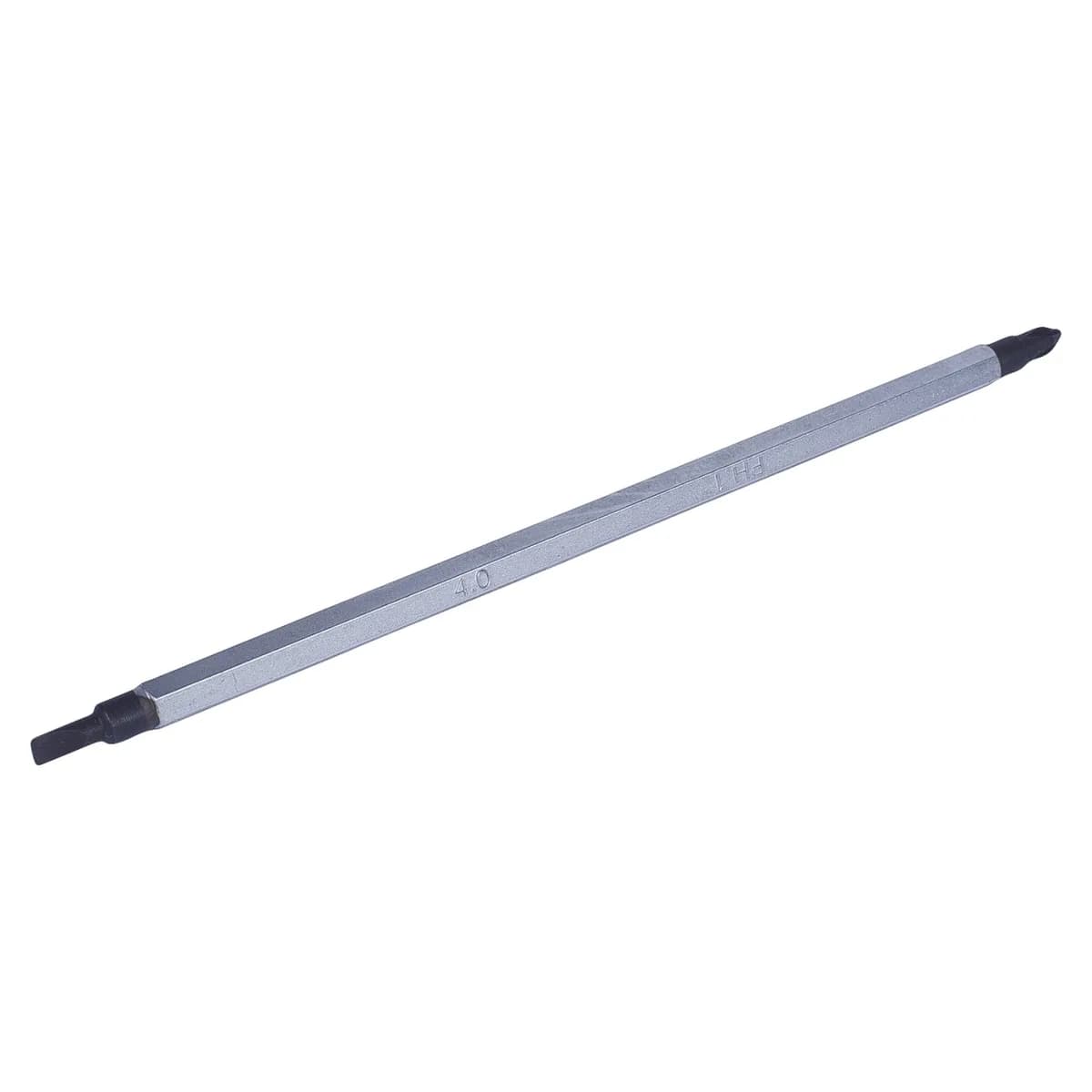 Вставка (бита) для отвертки 91232, Slotted 4 мм / Phillips PH1 KING TONY 1317401PN
