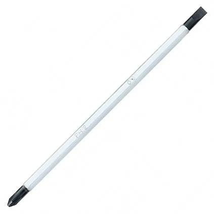 Вставка (бита) для отвертки 91232, Slotted 6 мм / Phillips PH2 KING TONY 1317602PN