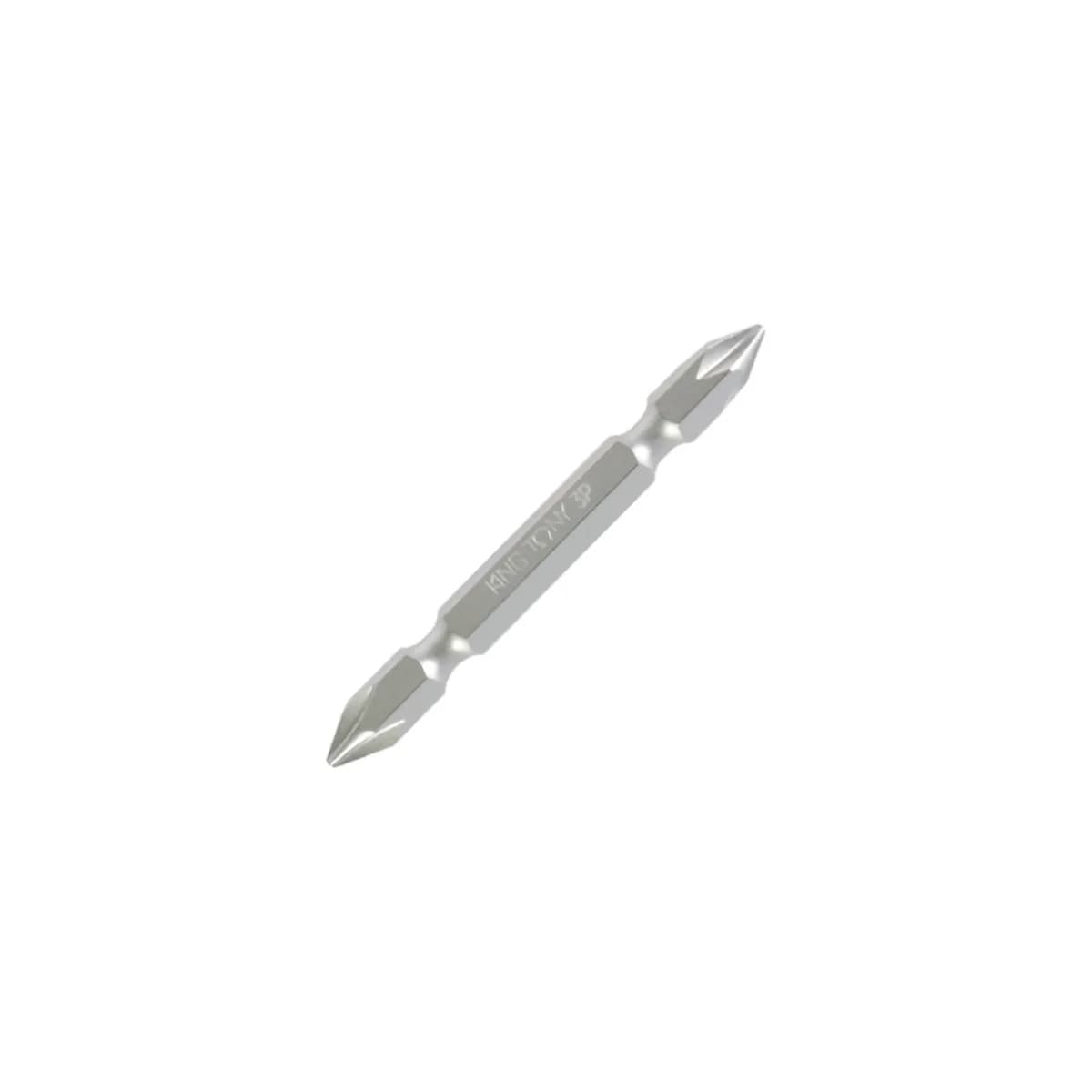 Вставка (бита) торцевая 1/4", Phillips, PH3, 45 мм, двухсторонняя, для шуруповерта KING TONY 134503P