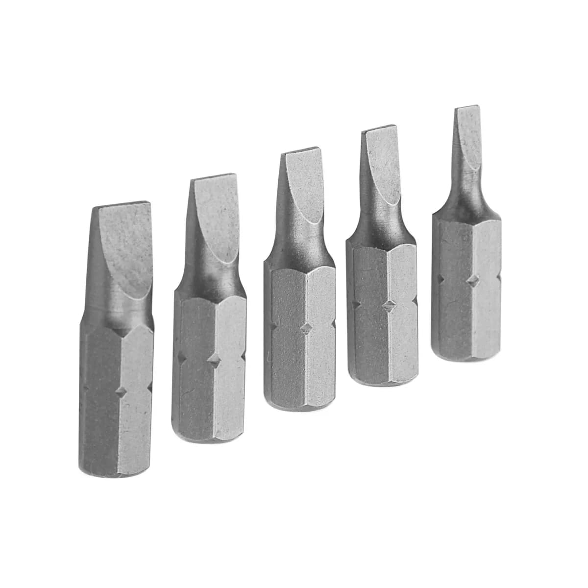 Набор вставок (бит) торцевых 1/4", Slotted, 3-6,5 мм, 25 мм, 5 предметов TOLSEN TT20285