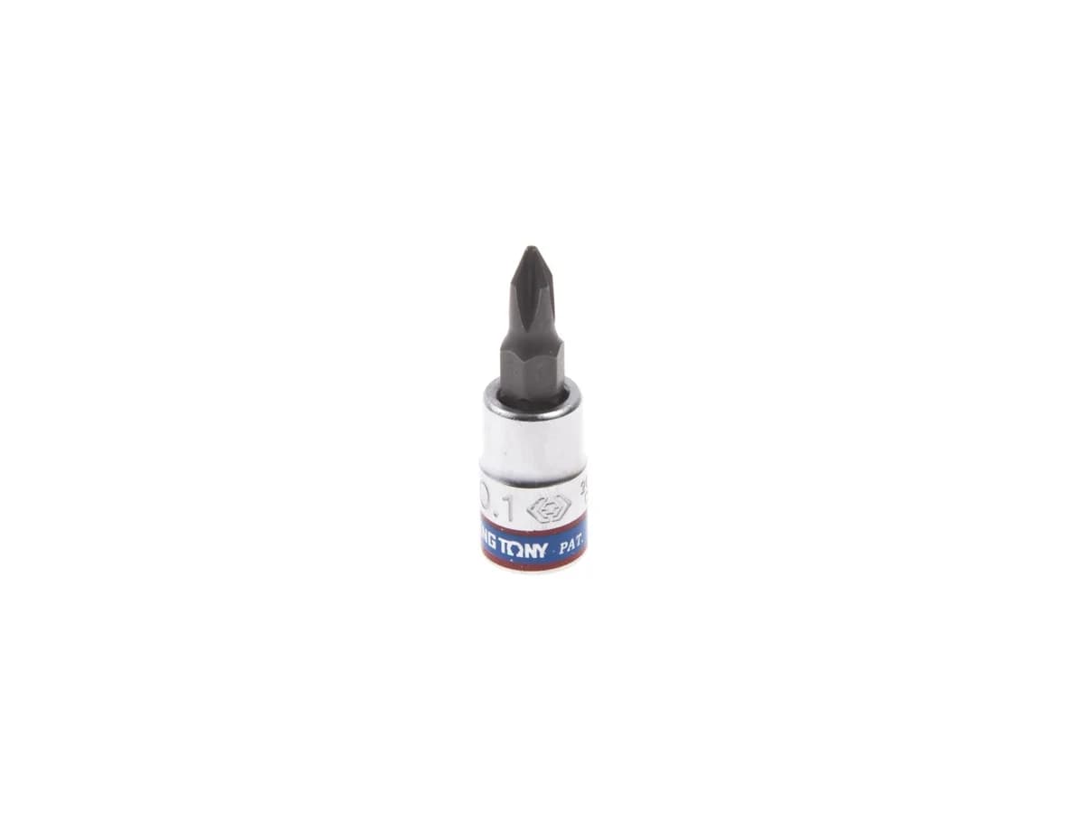 Насадка (бита) торцевая 1/4", Phillips, PH1, L = 37 мм  KING TONY 203101