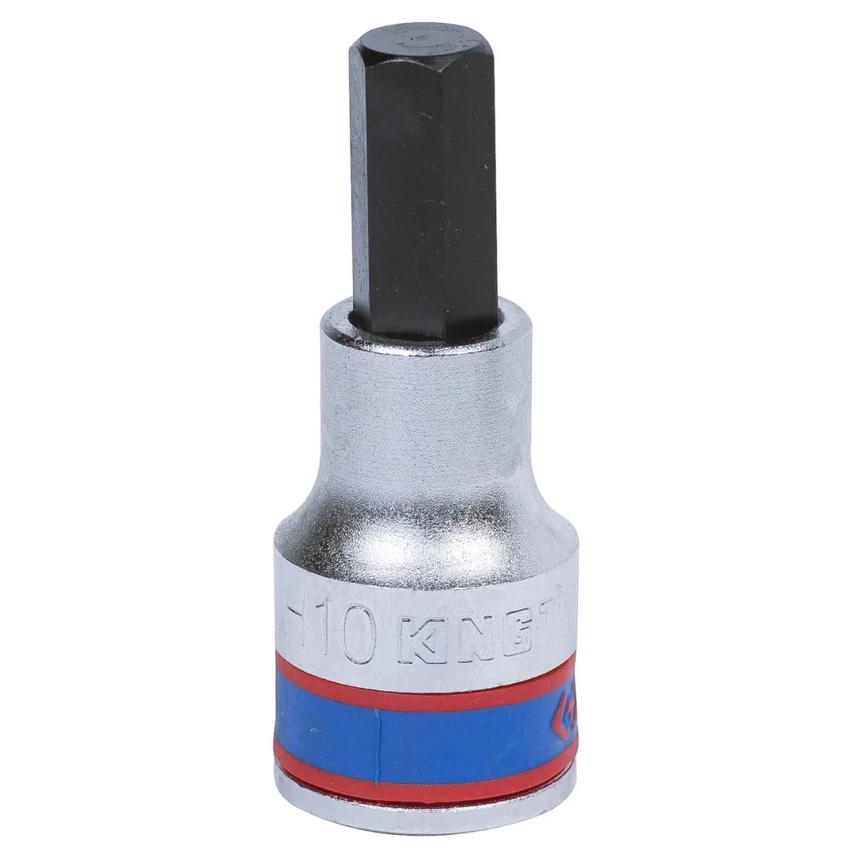 Насадка (бита) торцевая 1/2", Hex, 10 мм, L = 60 мм KING TONY 402510