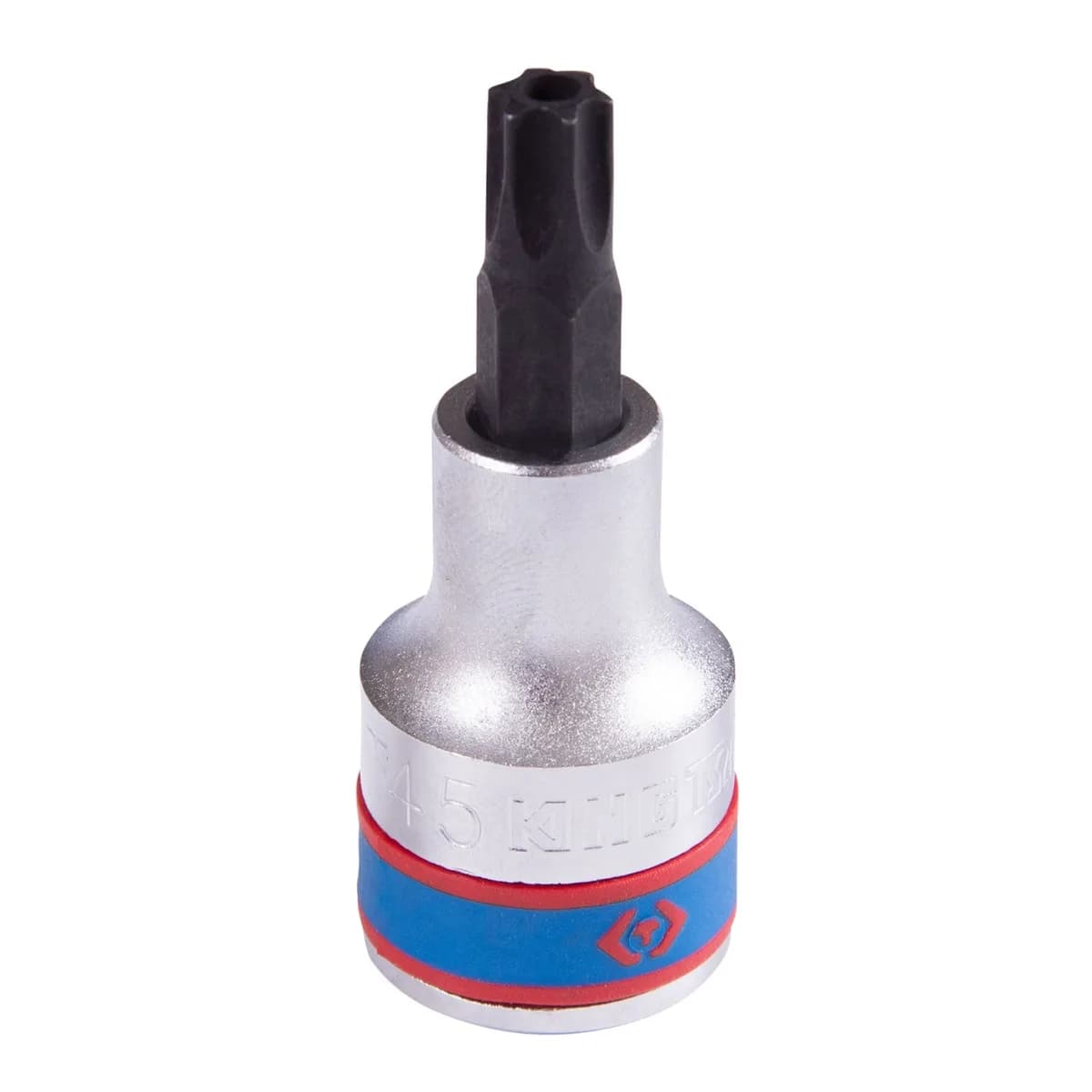 Насадка (бита) торцевая 1/2", Torx, T45, L = 60 мм, с отверстием KING TONY 402745