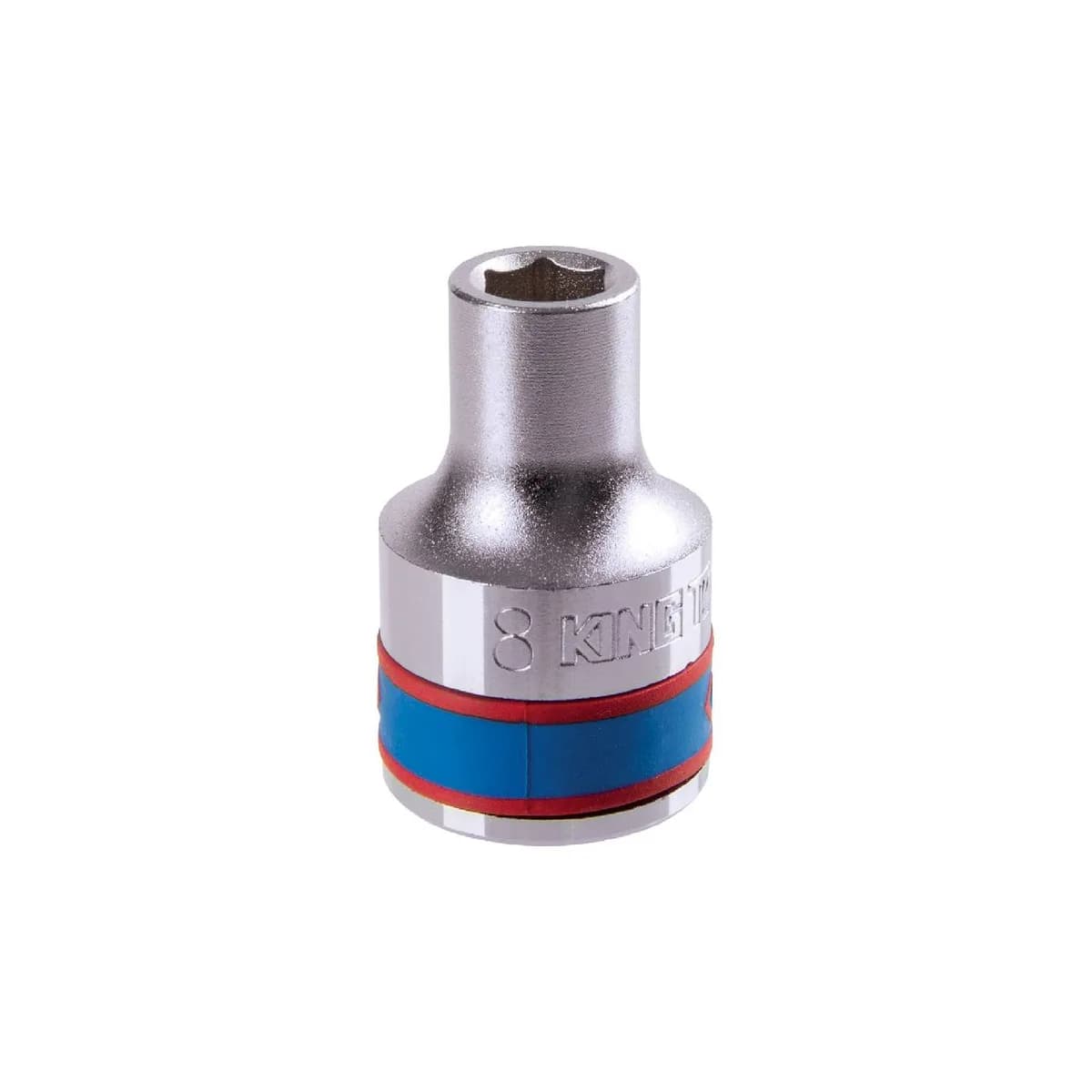Головка торцевая стандартная шестигранная 1/2", 8 мм KING TONY 433508M