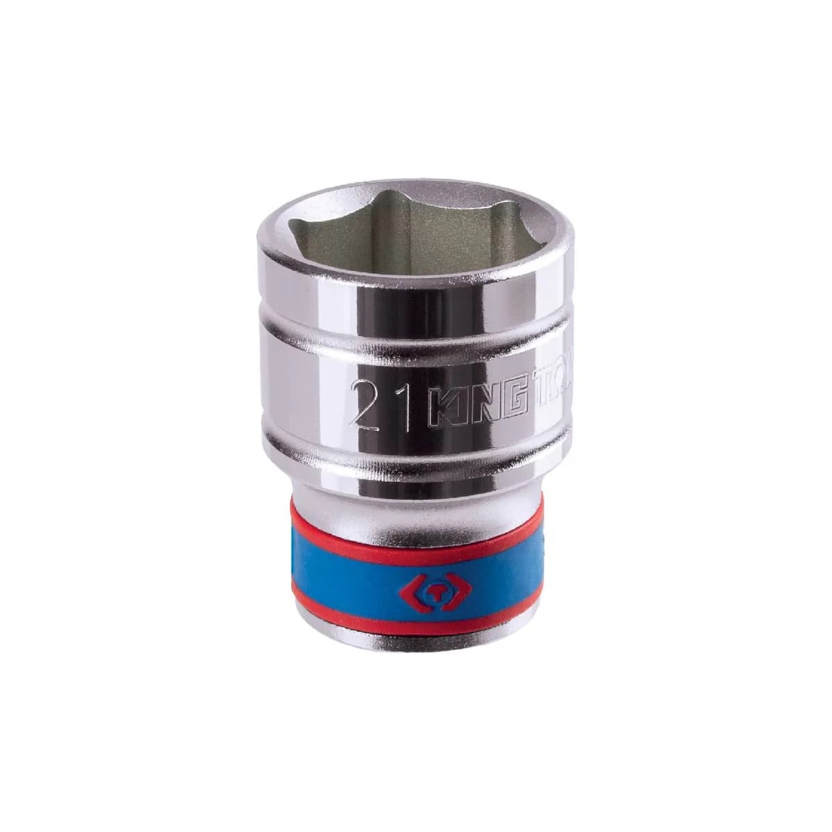 Головка торцевая стандартная шестигранная 1/2", 21 мм KING TONY 433521M