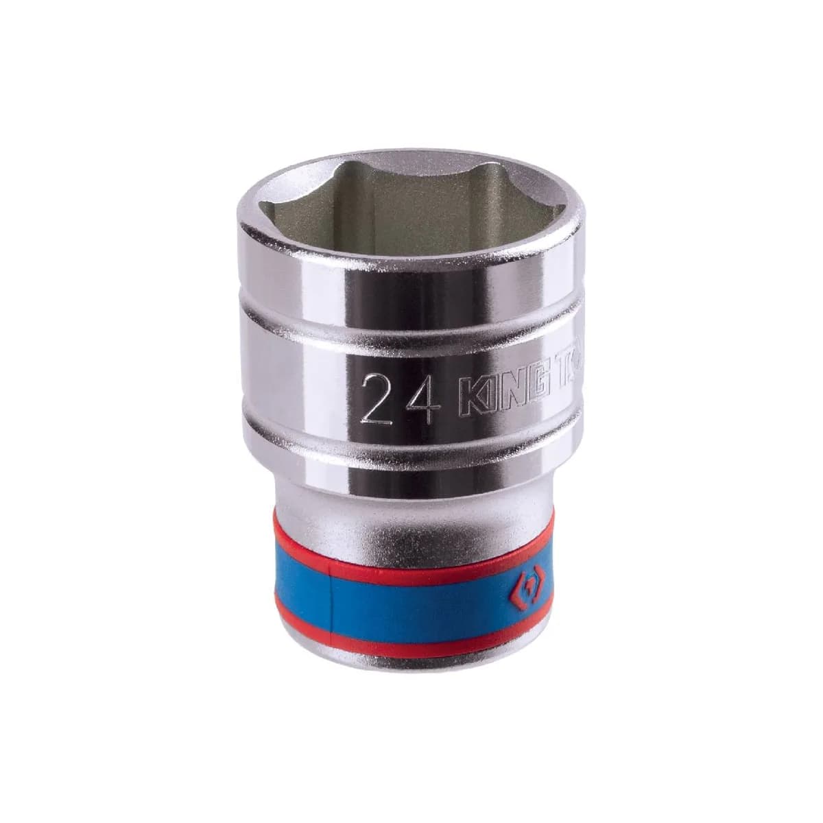 Головка торцевая стандартная шестигранная 1/2", 24 мм KING TONY 433524M