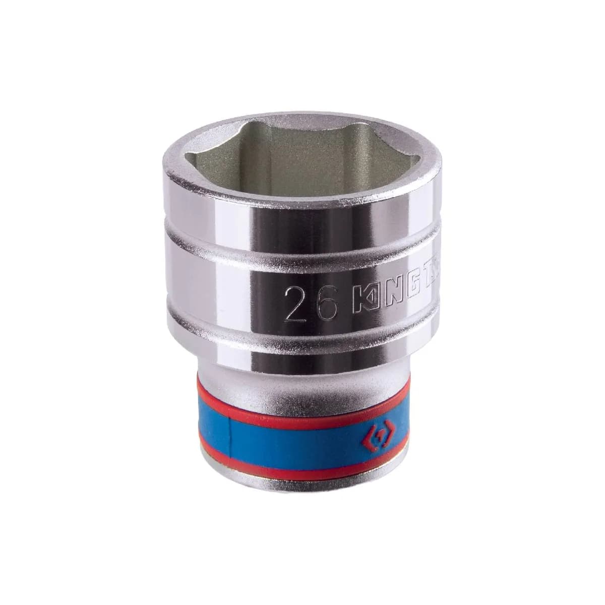 Головка торцевая стандартная шестигранная 1/2", 26 мм KING TONY 433526M