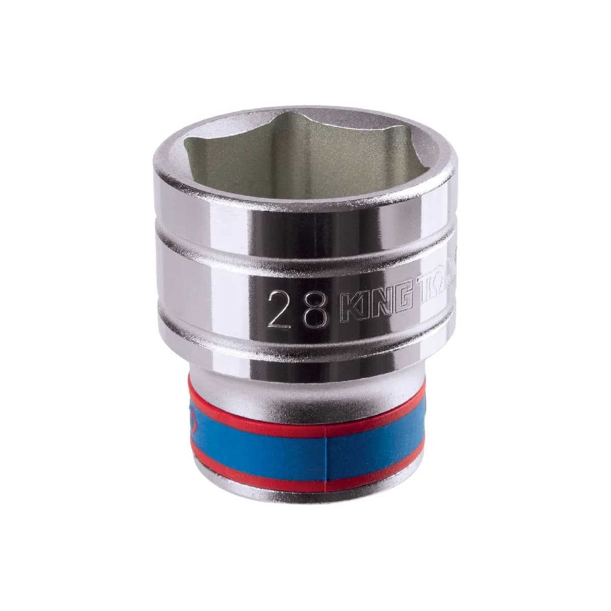 Головка торцевая стандартная шестигранная 1/2", 28 мм KING TONY 433528M