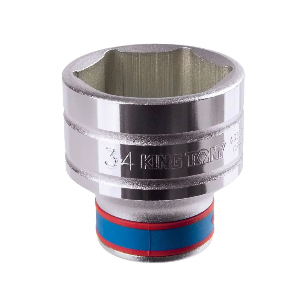 Головка торцевая стандартная шестигранная 1/2", 34 мм KING TONY 433534M