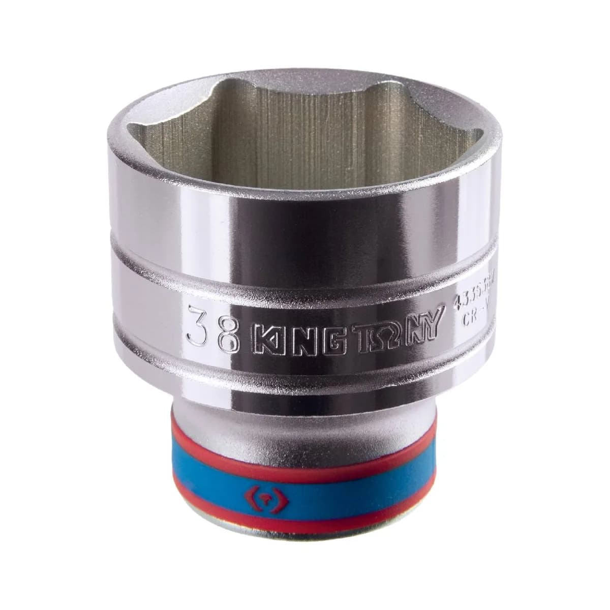 Головка торцевая стандартная шестигранная 1/2", 38 мм KING TONY 433538M