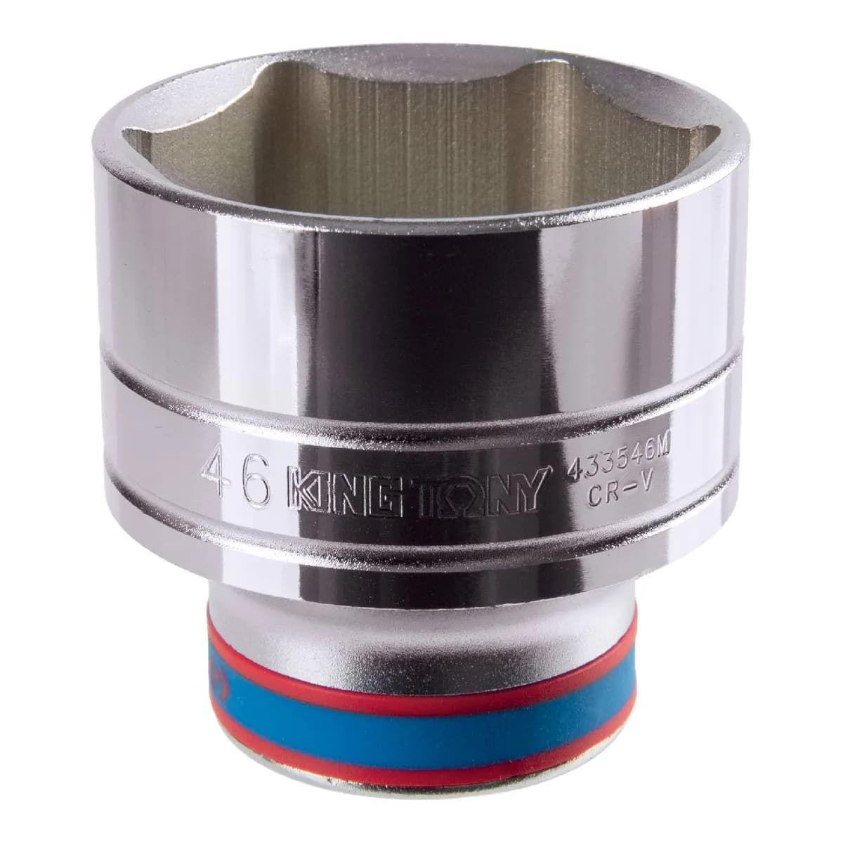 Головка торцевая стандартная шестигранная 1/2", 46 мм KING TONY 433546M