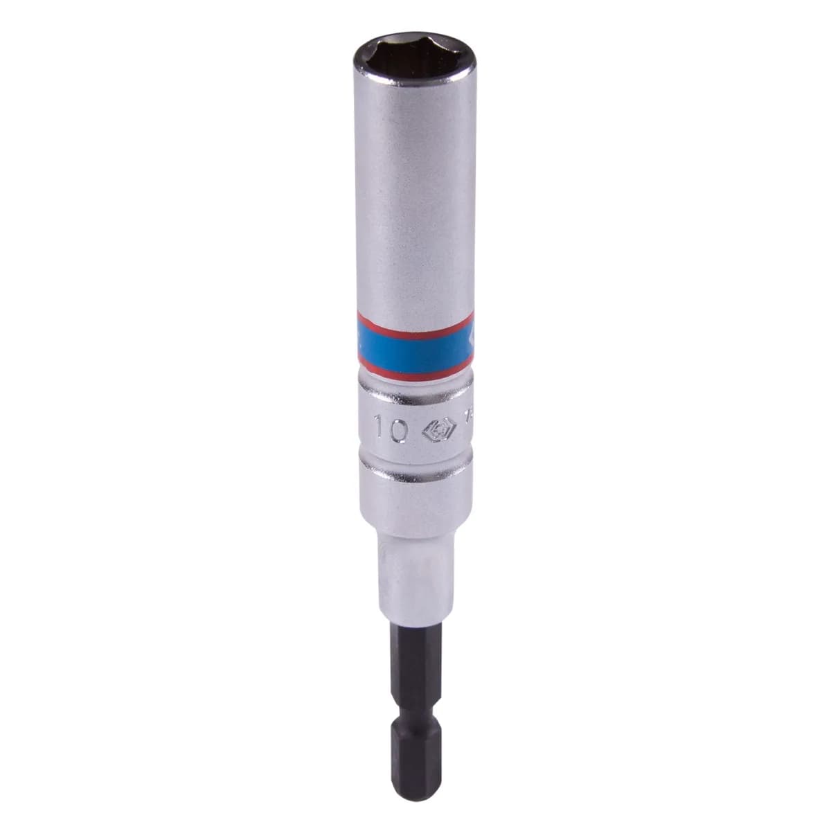 Головка для шуруповерта шестигранная 1/4", 10 мм, L = 110 мм KING TONY 76C1110M
