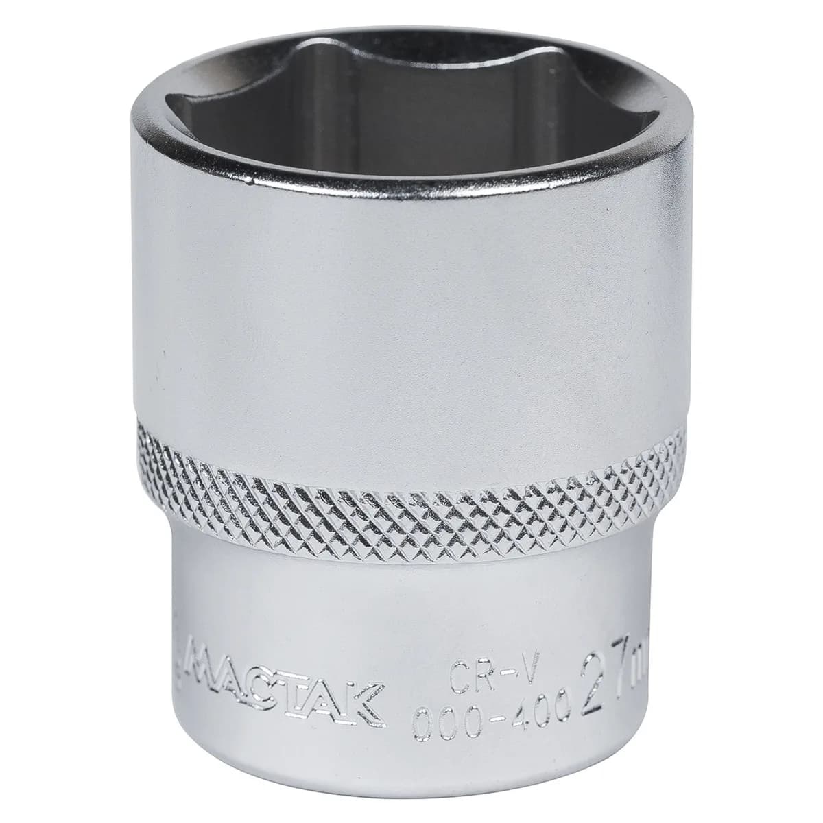 Головка торцевая стандартная шестигранная 1/2", 27 мм МАСТАК 000-40027