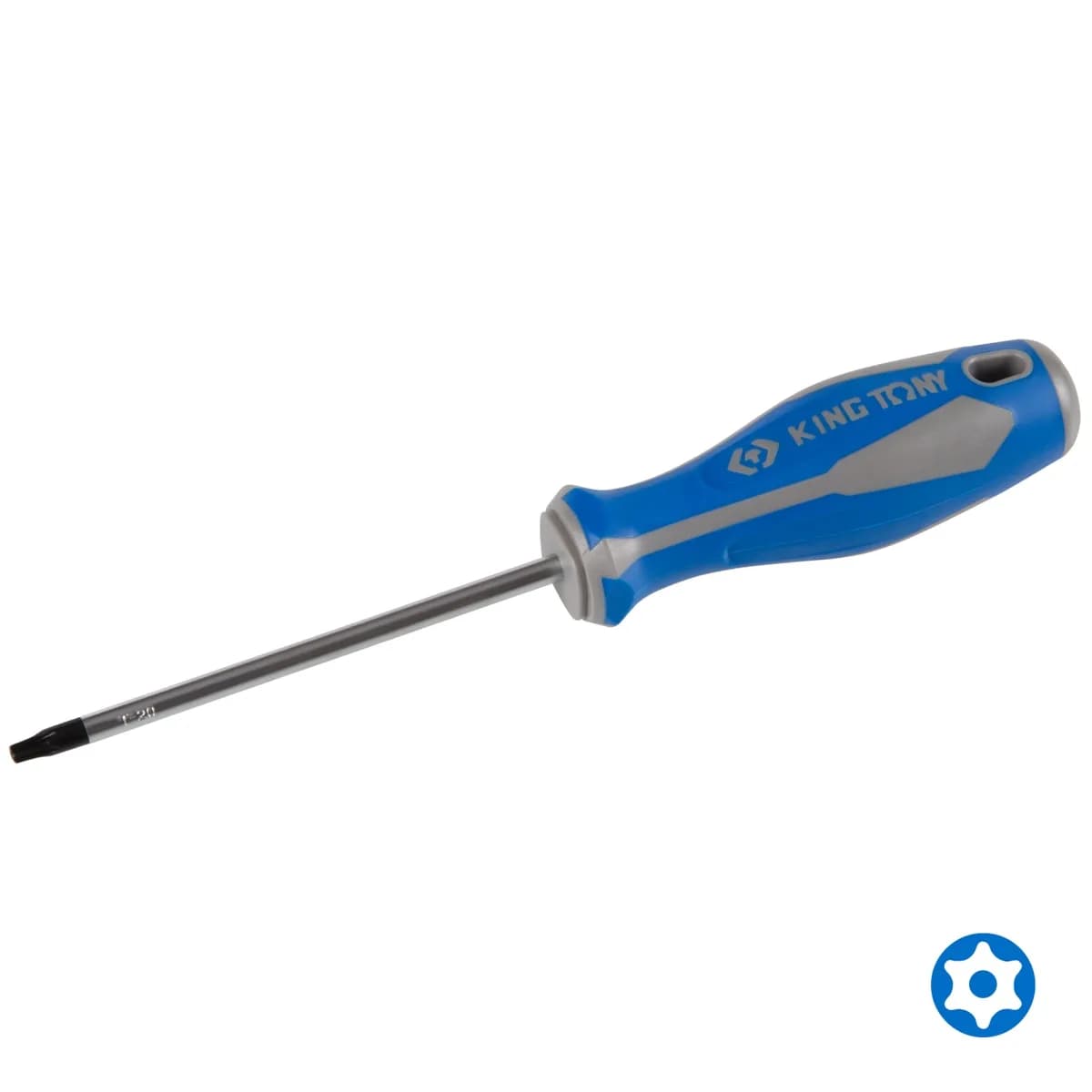Отвертка Torx Т20H, 100 мм, с отверстием KING TONY 14272004