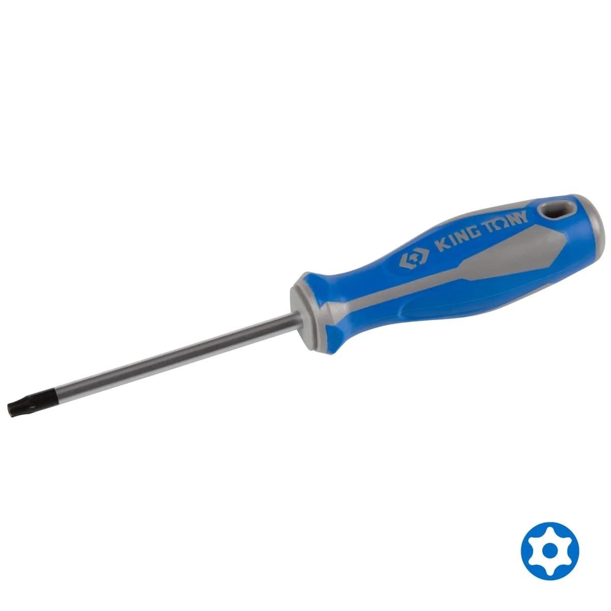 Отвертка Torx Т27H, 100 мм, с отверстием KING TONY 14272704