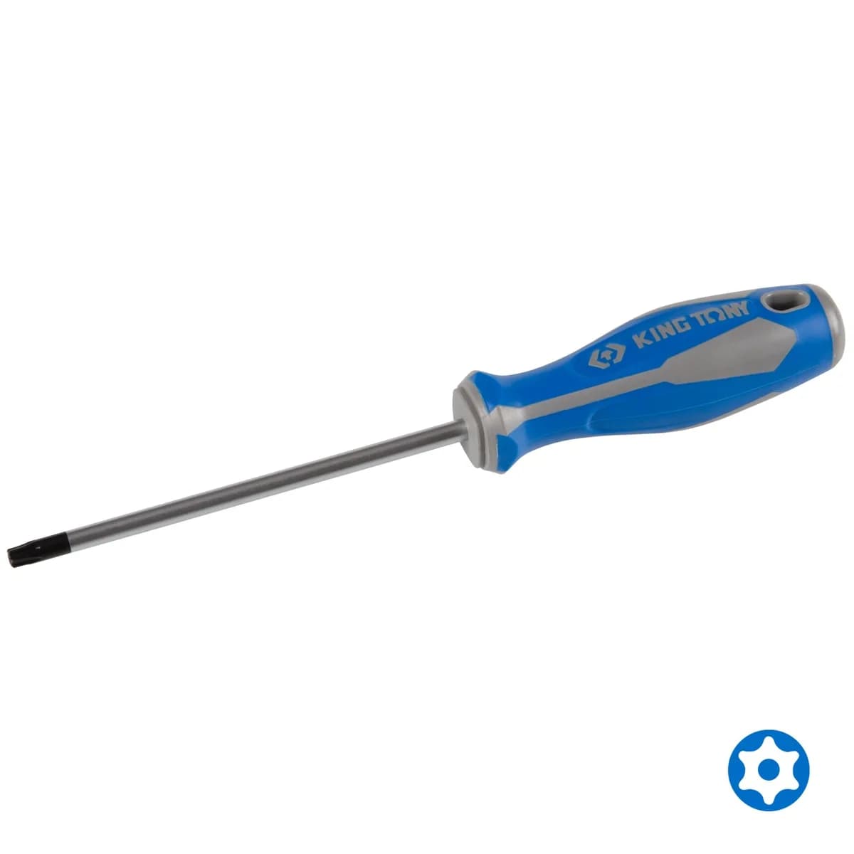 Отвертка Torx Т30H, 125 мм, с отверстием KING TONY 14273005