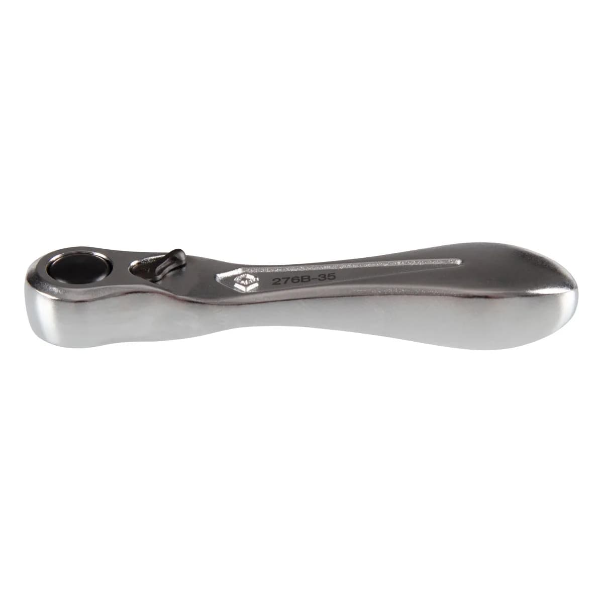 Трещотка 1/4", 88 мм, 60 зубцов, флажковая, для вставок (бит) KING TONY 276B-0225