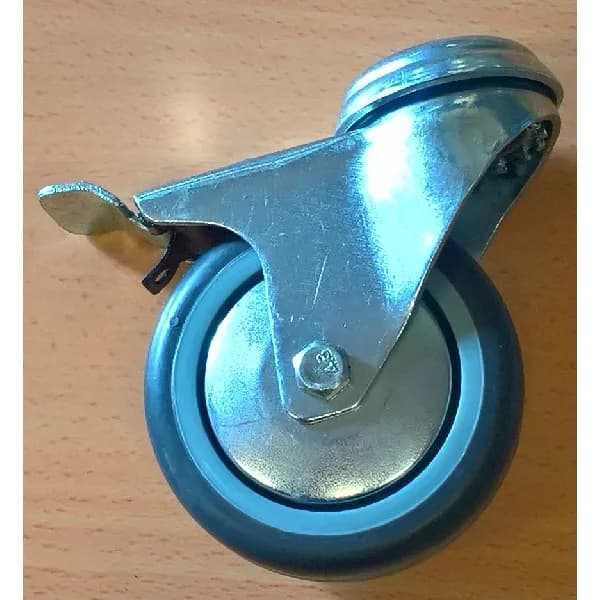 Колесо с тормозом D80