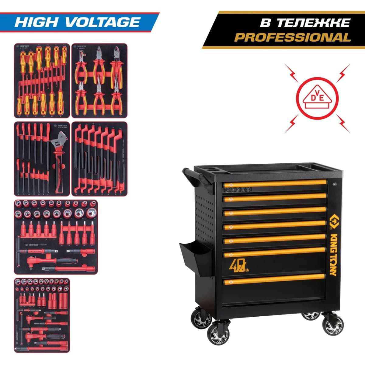 Тележки инструментальные 9G38-117MRVE40