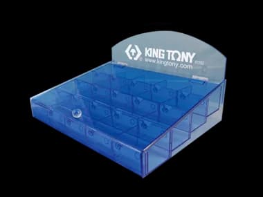 Стенд для вставок (бит), 20 отделений KING TONY 87352