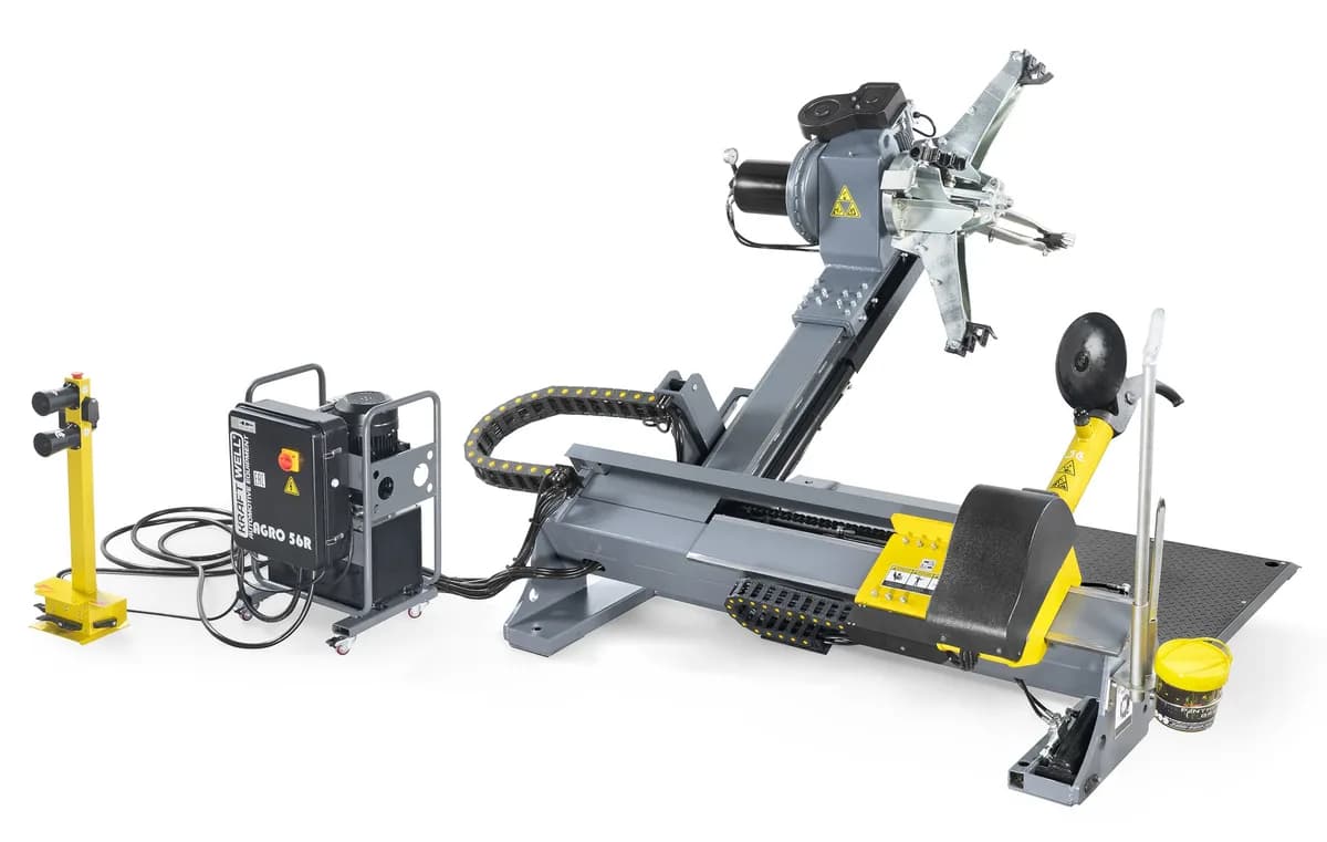 KraftWell AGRO 56R KRW56TR Шиномонтажный станок до 60", 2 скорости, суперавтомат