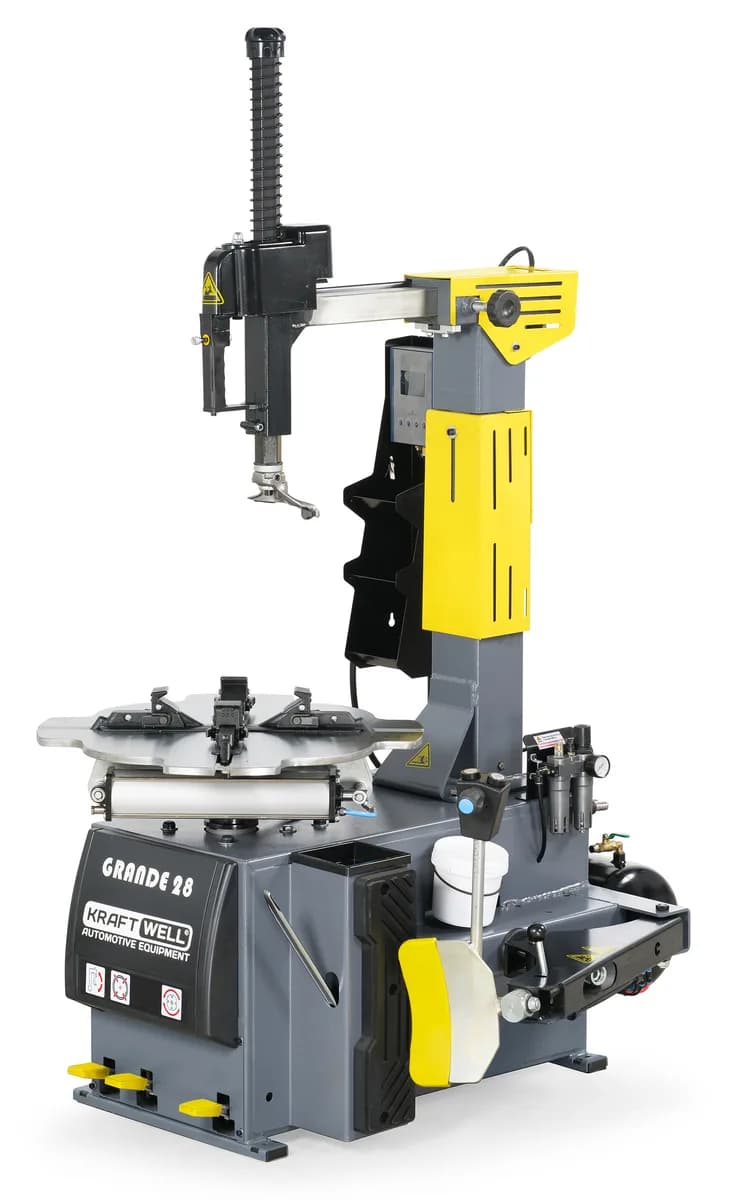 KraftWell GRANDE 28/220 Шиномонтажный станок СУПЕРАВТОМАТ 10-28"