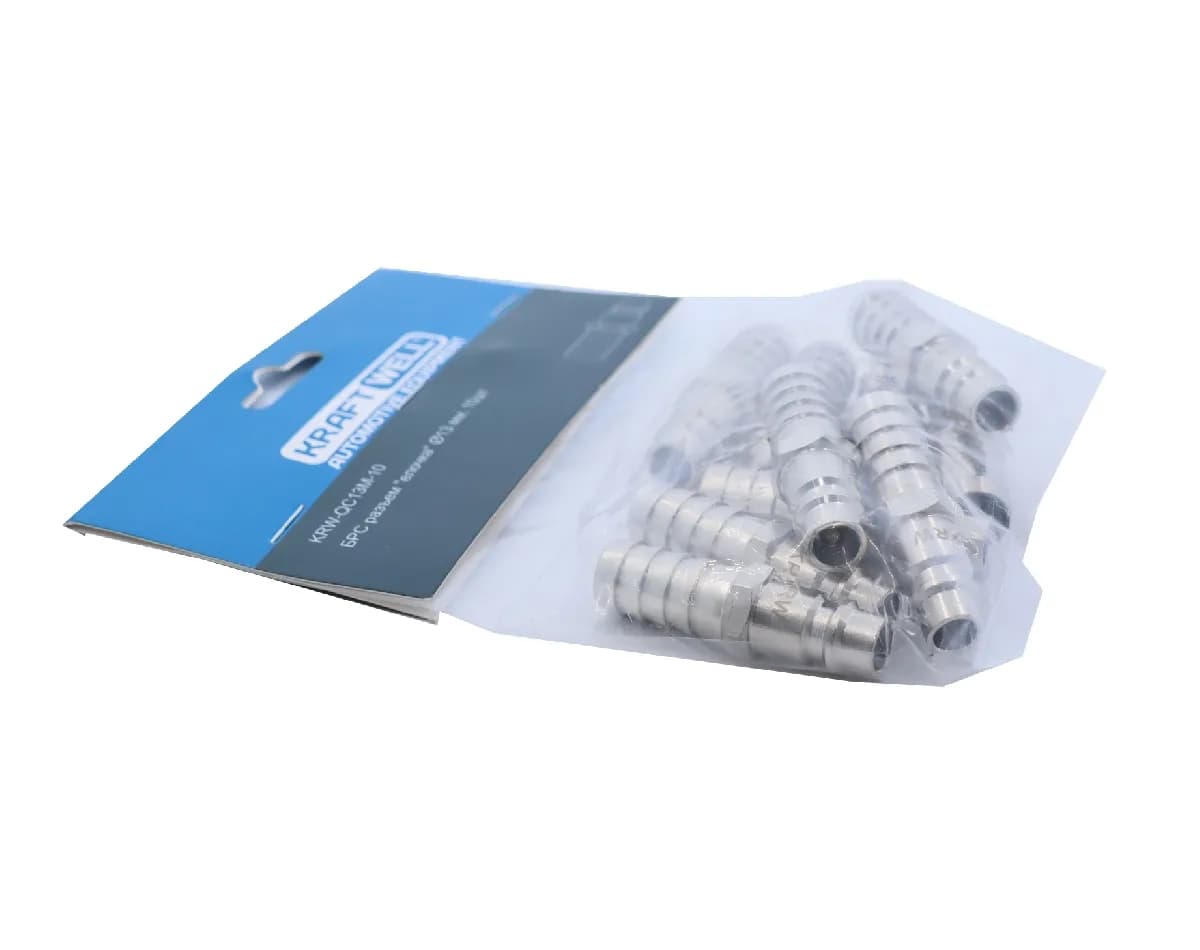 KraftWell KRW-QC13M-10 БРС "папа", ёлочка 13 мм, 10шт