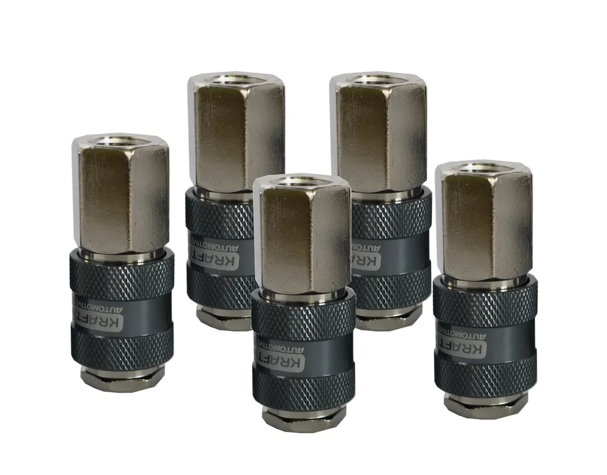KraftWell KRW-QC14FF-5 БРС "мама", резьба F1/4", 5 шт