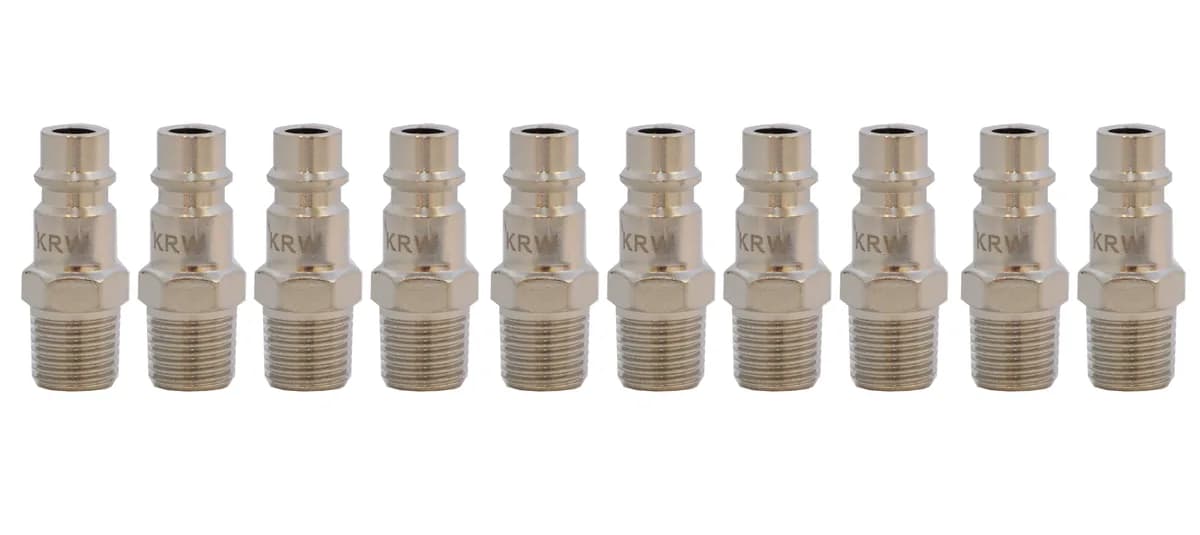 KraftWell KRW-QC14MM-10 БРС "папа", резьба M1/4", 10 шт