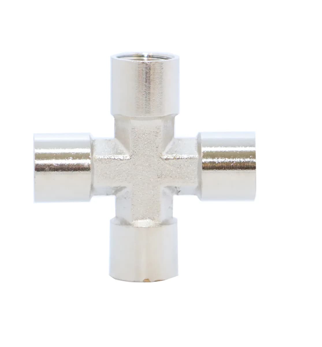 KraftWell KRW-TC14F4 Переходник "крест" 4*F1/4", 1 шт