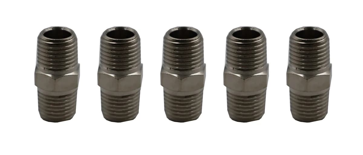 KraftWell KRW-TF14M14M-5 Переходник резьбовой M1/4" - M1/4", 5 шт