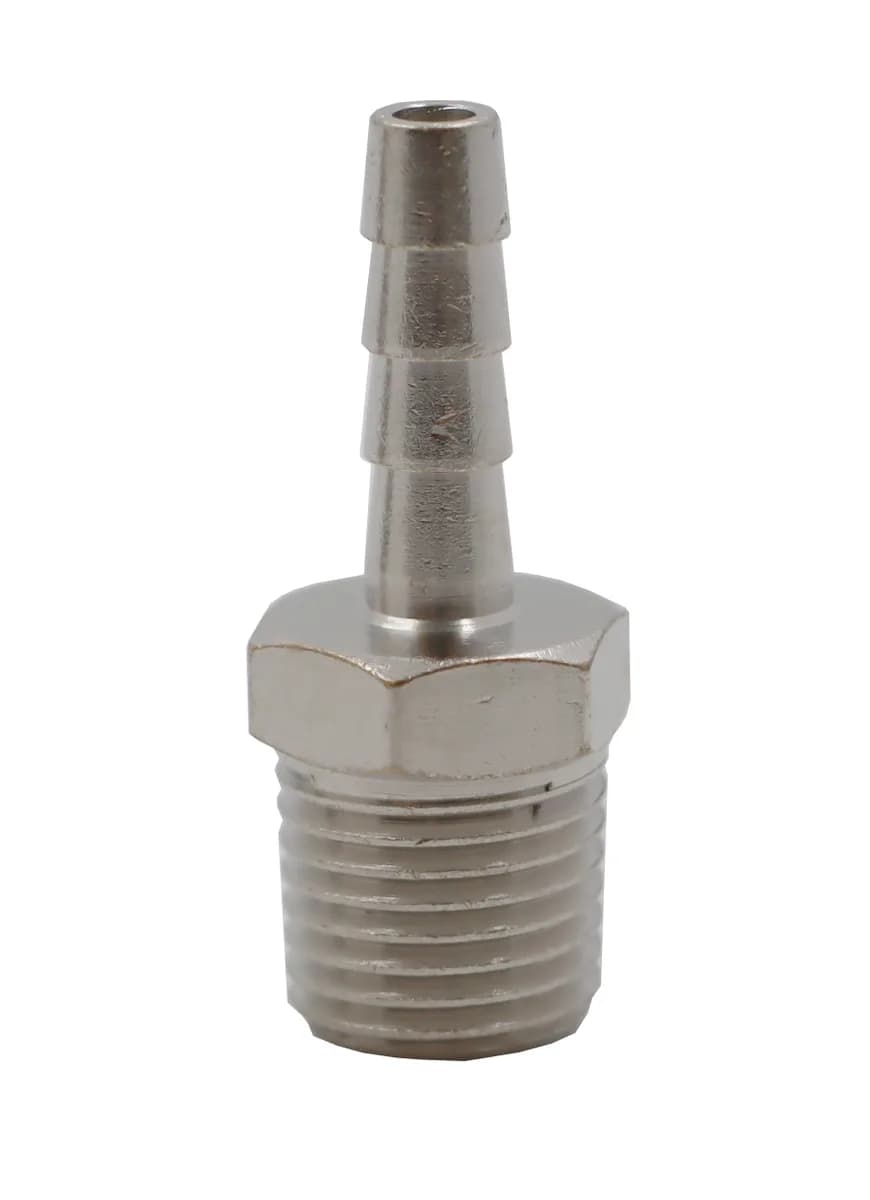 KraftWell KRW-TF614M-10 Фитинг "елочка" 6 мм - M1/4", 10 шт
