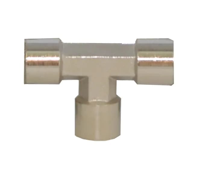 KraftWell KRW-TT14F3 Тройник Т-образный F1/4"-F1/4"-F1/4", 1 шт