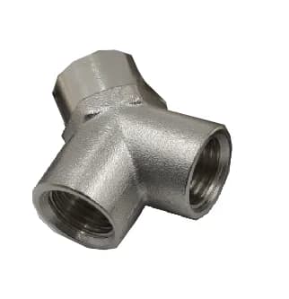 KraftWell KRW-TY14F3 Тройник Y-образный F1/4"-F1/4"-F1/4", 1 шт