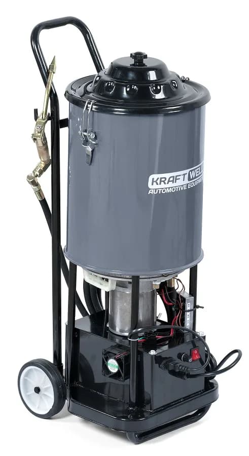KraftWell KRW1798.EN Нагнетатель солидола электрический, 20 л
