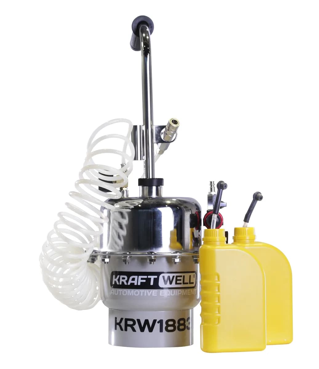 KraftWell KRW1883 Устройство пневматическое для прокачки гидросистем