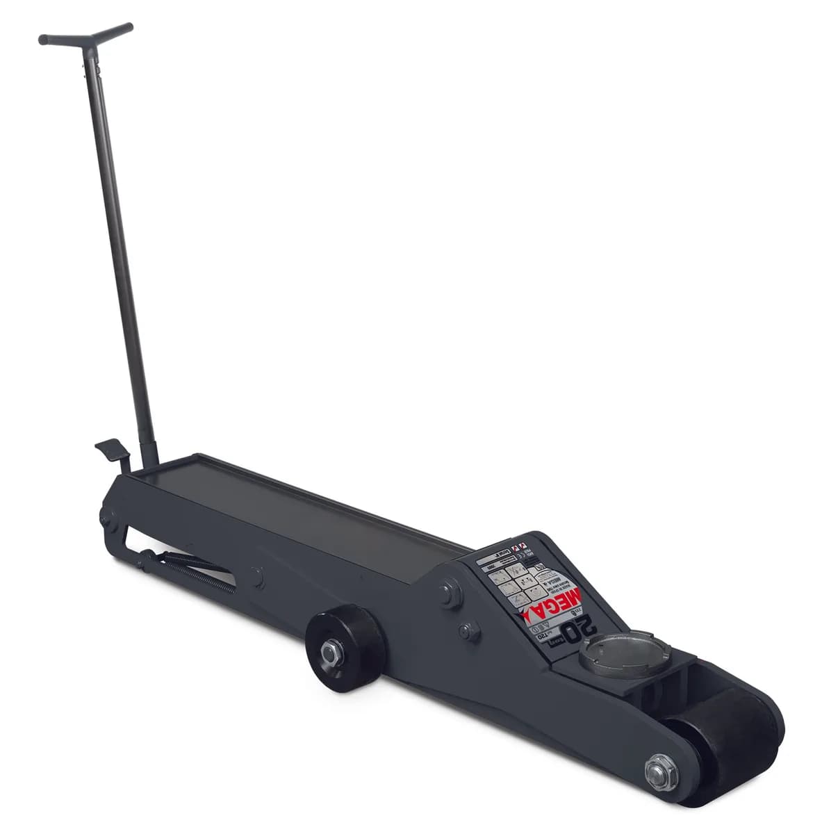 MEGA T20_grey Домкрат подкатной 20 т