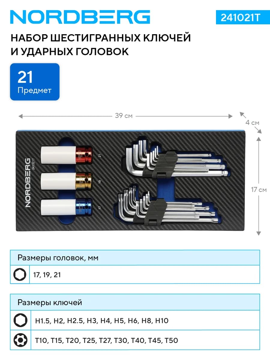Инструмент в ложементах 241021T